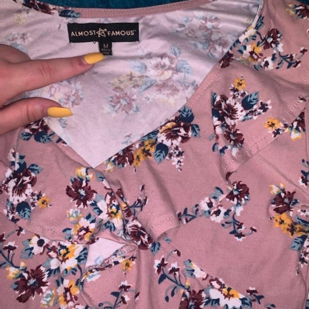 Almost famous flower shirt